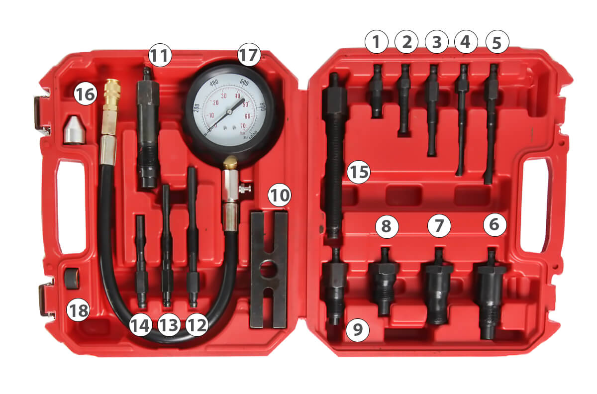 Дизельный компрессометр CAR-TOOL CT-H001