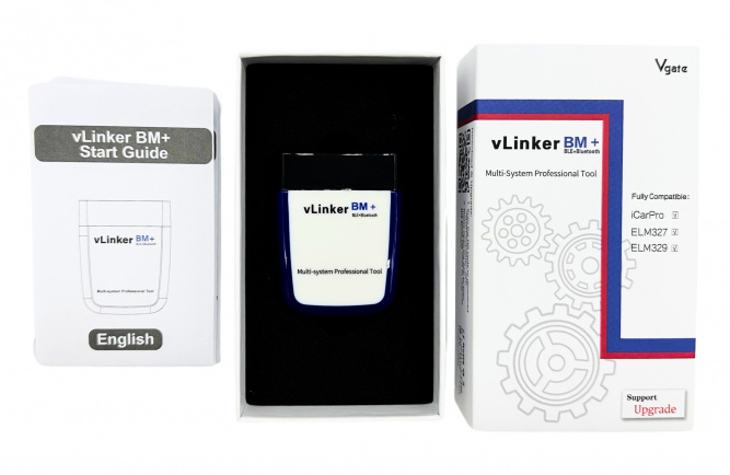Vgate vLinker BM+ (BLE+Bluetooth 4.0) для BMW